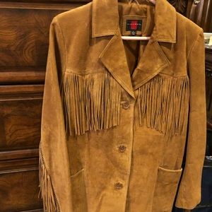 Women’s jackets (suede, fox and black leather)